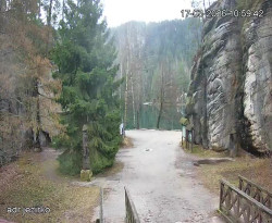 Vstup do skal, Pískovna