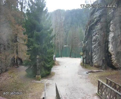 Vstup do skal, Pískovna