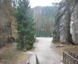 Vstup do skal, Pískovna