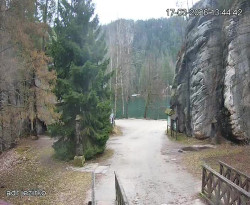 Vstup do skal, Pískovna