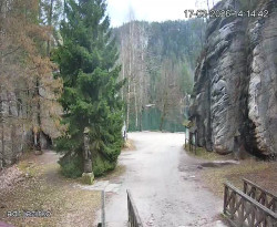 Vstup do skal, Pískovna