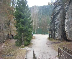 Vstup do skal, Pískovna