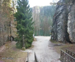 Vstup do skal, Pískovna