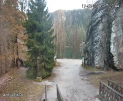 Vstup do skal, Pískovna