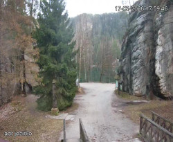 Vstup do skal, Pískovna