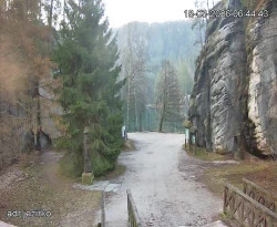 Vstup do skal, Pískovna