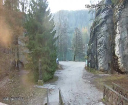 Vstup do skal, Pískovna