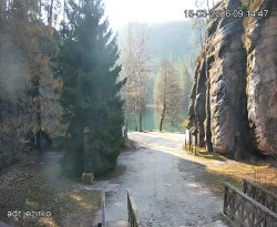 Vstup do skal, Pískovna