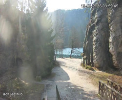 Vstup do skal, Pískovna