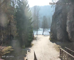 Vstup do skal, Pískovna