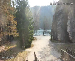 Vstup do skal, Pískovna