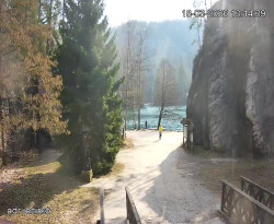 Vstup do skal, Pískovna