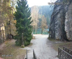 Vstup do skal, Pískovna