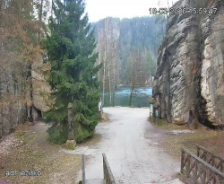 Vstup do skal, Pískovna