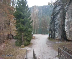 Vstup do skal, Pískovna