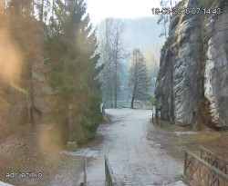 Vstup do skal, Pískovna