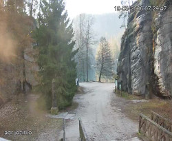 Vstup do skal, Pískovna