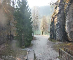 Vstup do skal, Pískovna