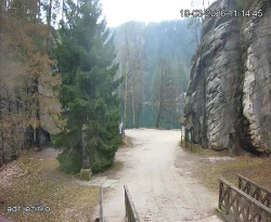 Vstup do skal, Pískovna