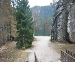 Vstup do skal, Pískovna