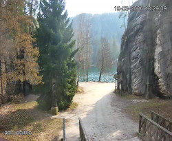 Vstup do skal, Pískovna