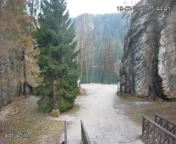 Vstup do skal, Pískovna