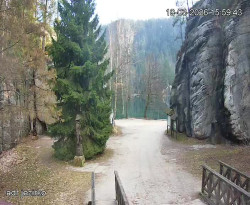 Vstup do skal, Pískovna