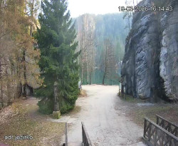 Vstup do skal, Pískovna