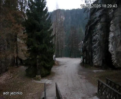 Vstup do skal, Pískovna