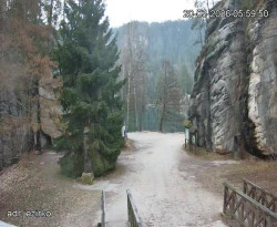 Vstup do skal, Pískovna