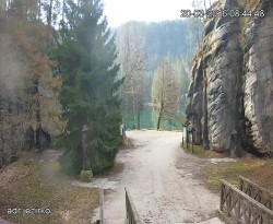 Vstup do skal, Pískovna