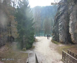 Vstup do skal, Pískovna