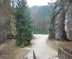 Vstup do skal, Pískovna