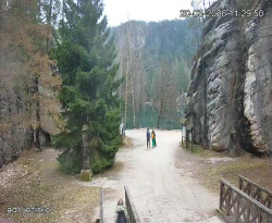 Vstup do skal, Pískovna