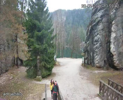 Vstup do skal, Pískovna