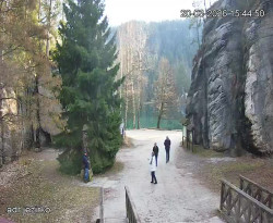 Vstup do skal, Pískovna