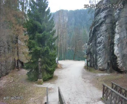 Vstup do skal, Pískovna