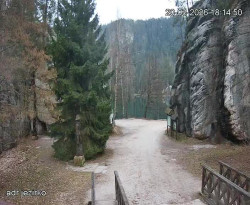 Vstup do skal, Pískovna