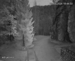 Vstup do skal, Pískovna