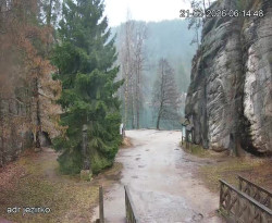 Vstup do skal, Pískovna