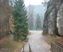 Vstup do skal, Pískovna