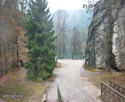 Vstup do skal, Pískovna