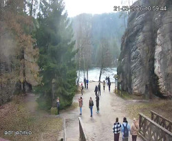 Vstup do skal, Pískovna