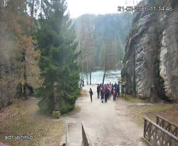 Vstup do skal, Pískovna