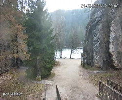 Vstup do skal, Pískovna