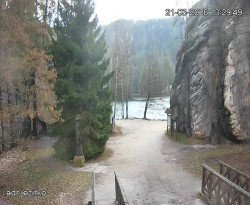 Vstup do skal, Pískovna