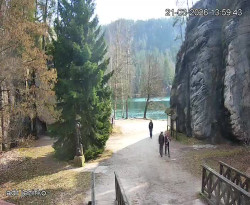 Vstup do skal, Pískovna