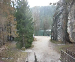 Vstup do skal, Pískovna