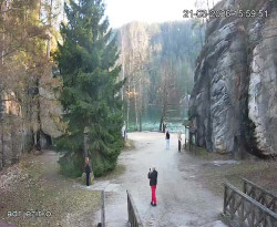 Vstup do skal, Pískovna