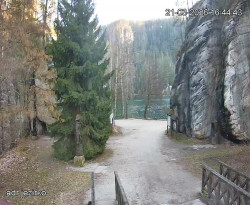 Vstup do skal, Pískovna